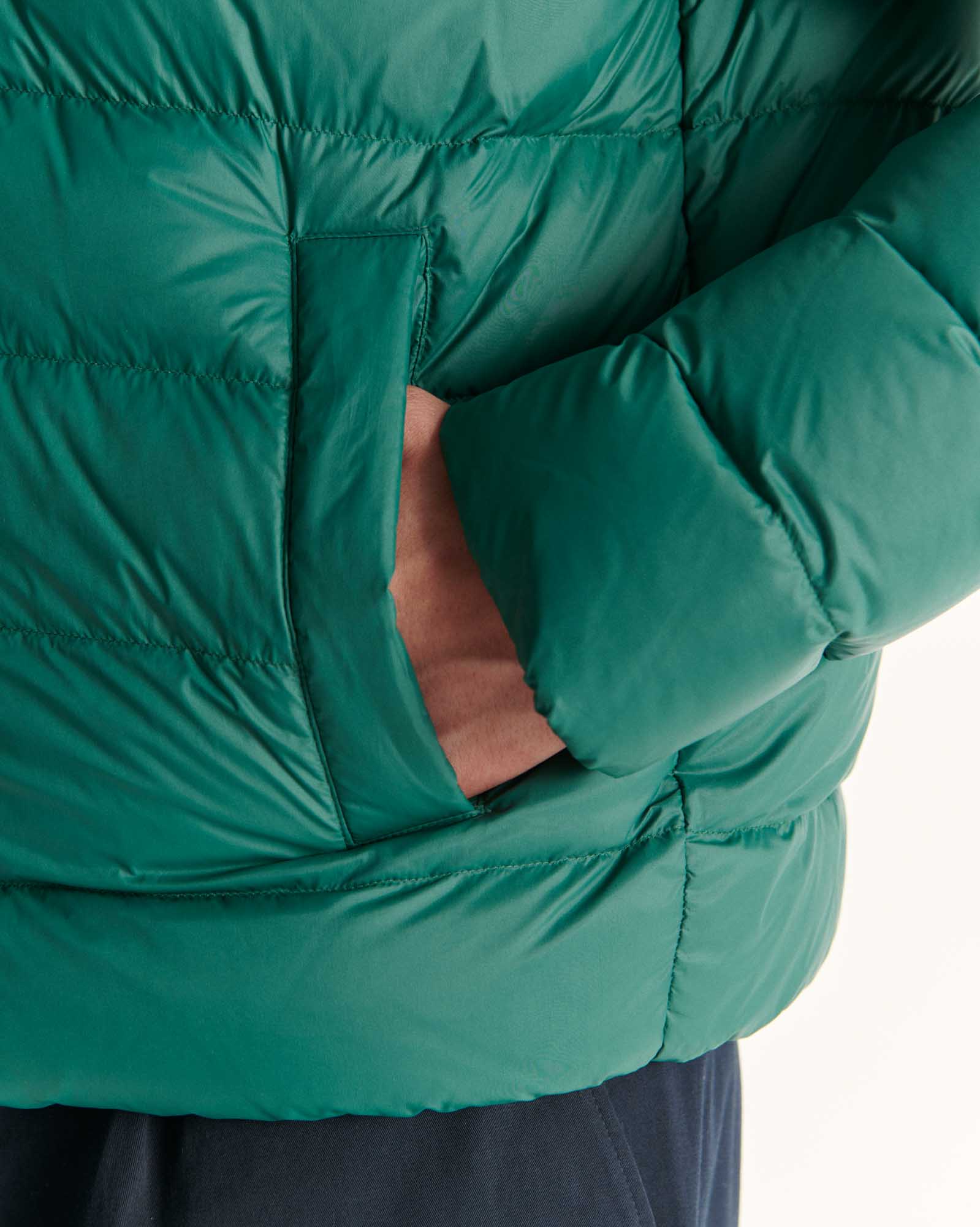 Doudoune à capuche Vert foncé Jorge