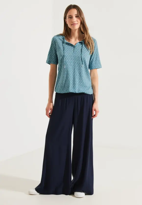 CECIL Shirt mit Rhombus Print