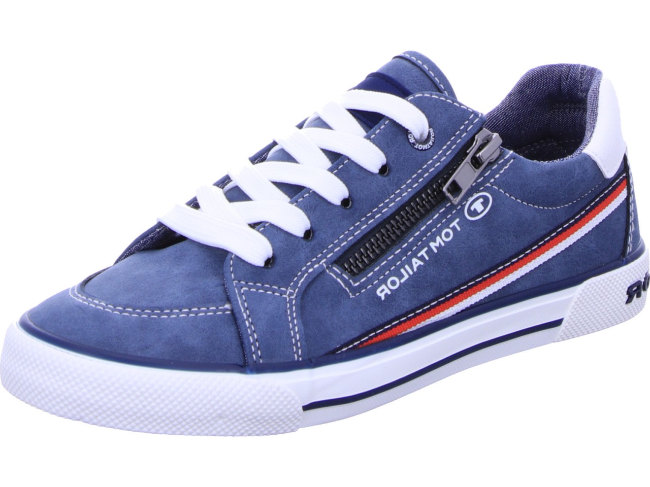 SUPREMO Freizeit Schnürer blau