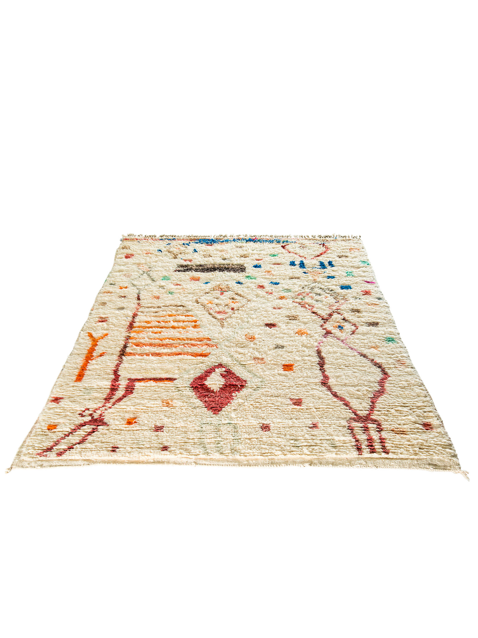 Azilal ca. 171 x 261 cm, Unikat / Einzelstück