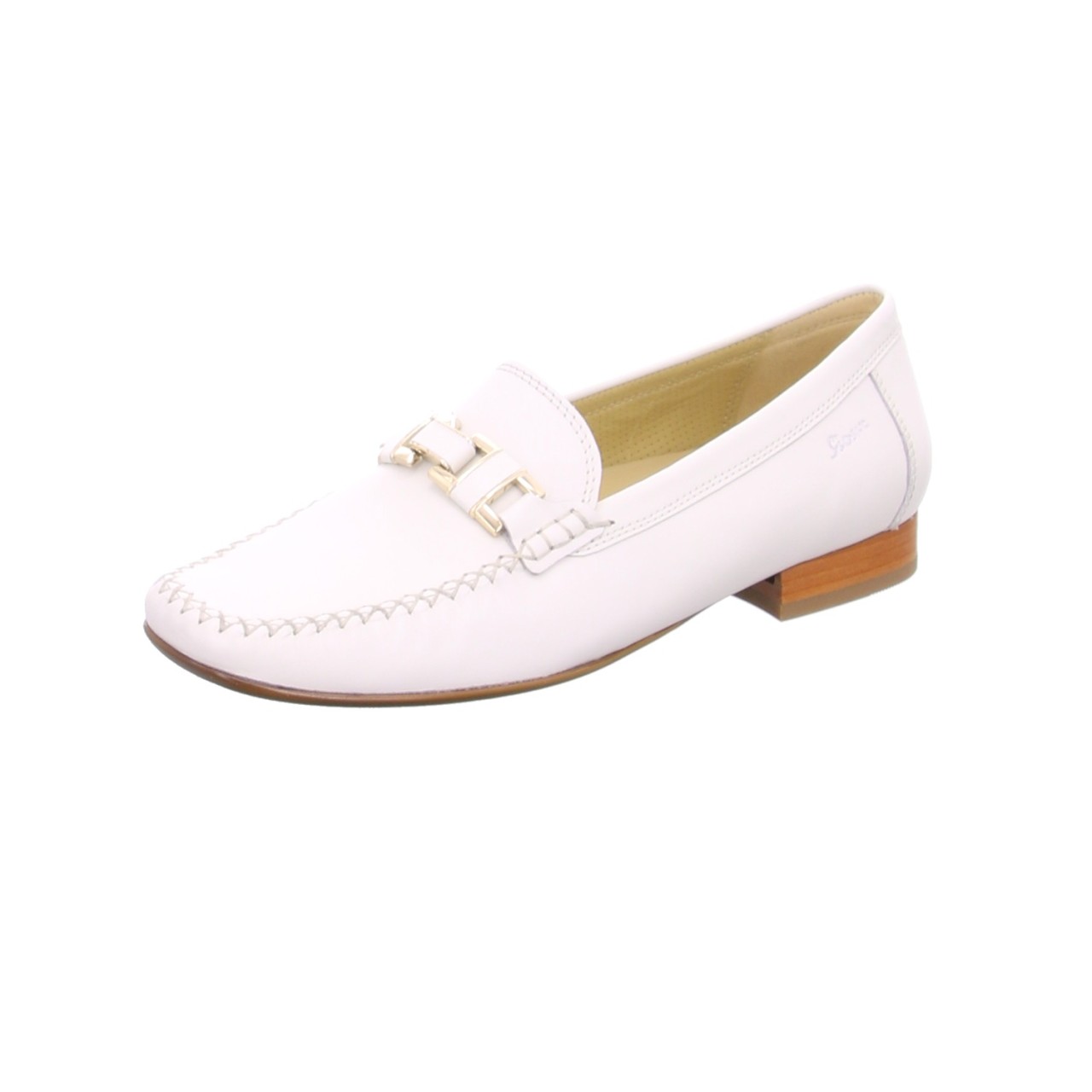 SIOUX Klassische Slipper weiss Cambria