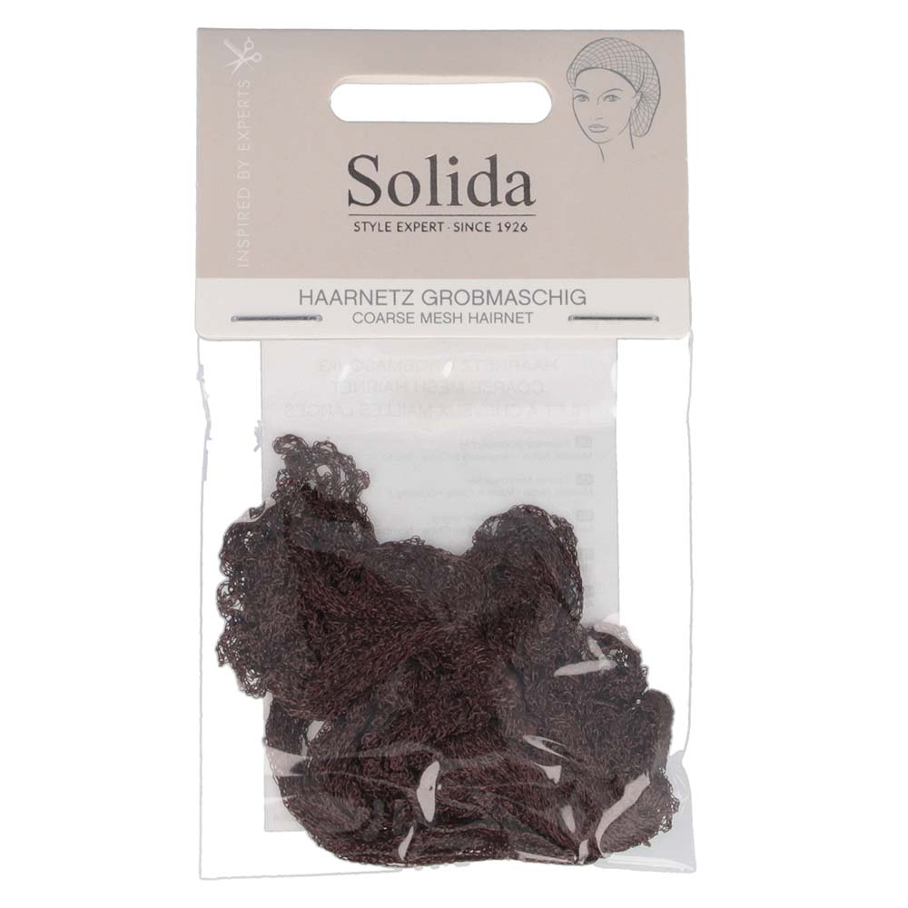 Solida Style Expert Haarnetz dunkelbraun