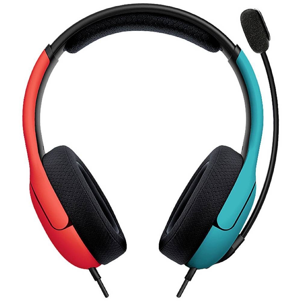pdp Headset Stereo LVL40 / für Nintendo Switch Kopfhörer (Mikrofon-Stummschaltung)