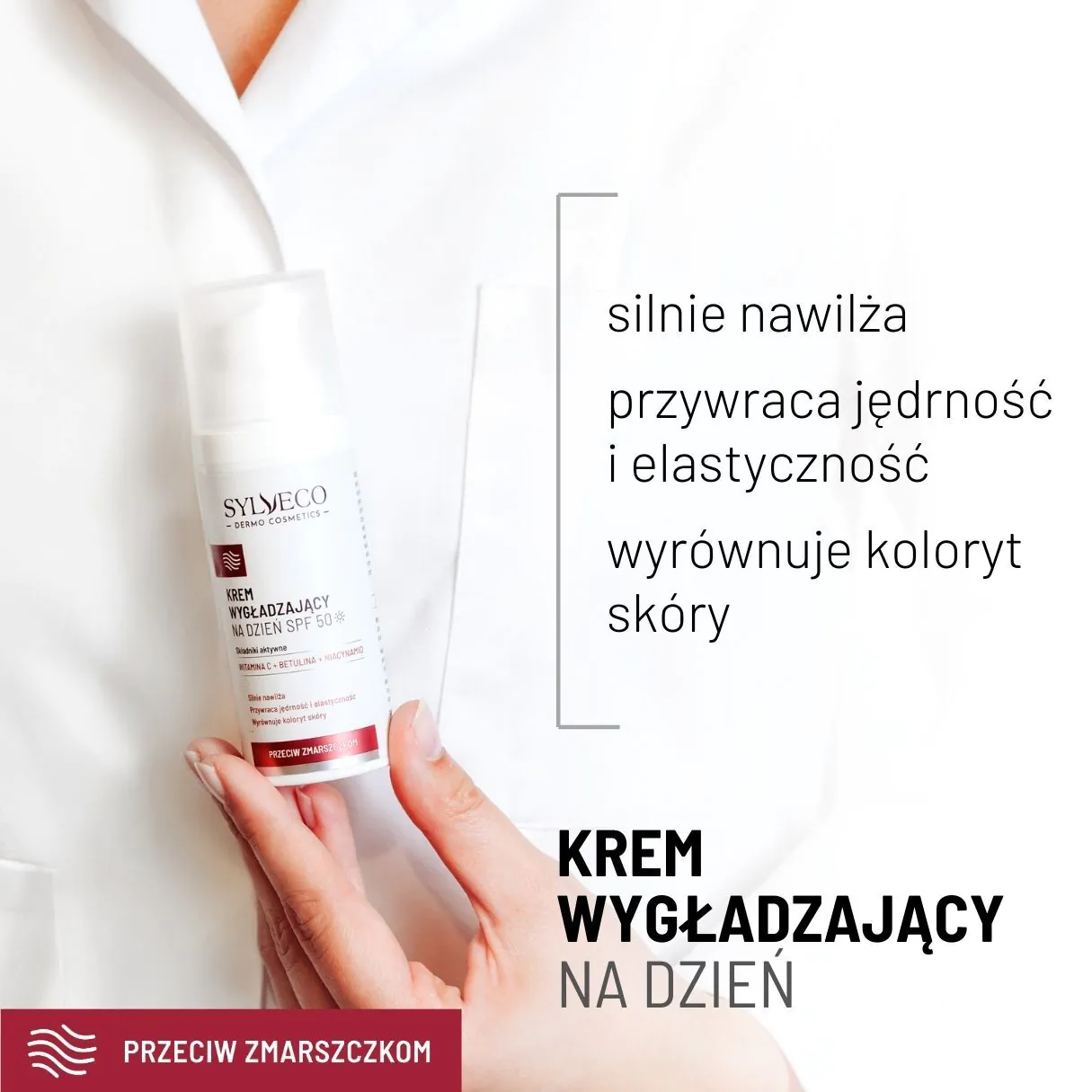 Sylveco Dermo dieninis kremas nuo raukšlių