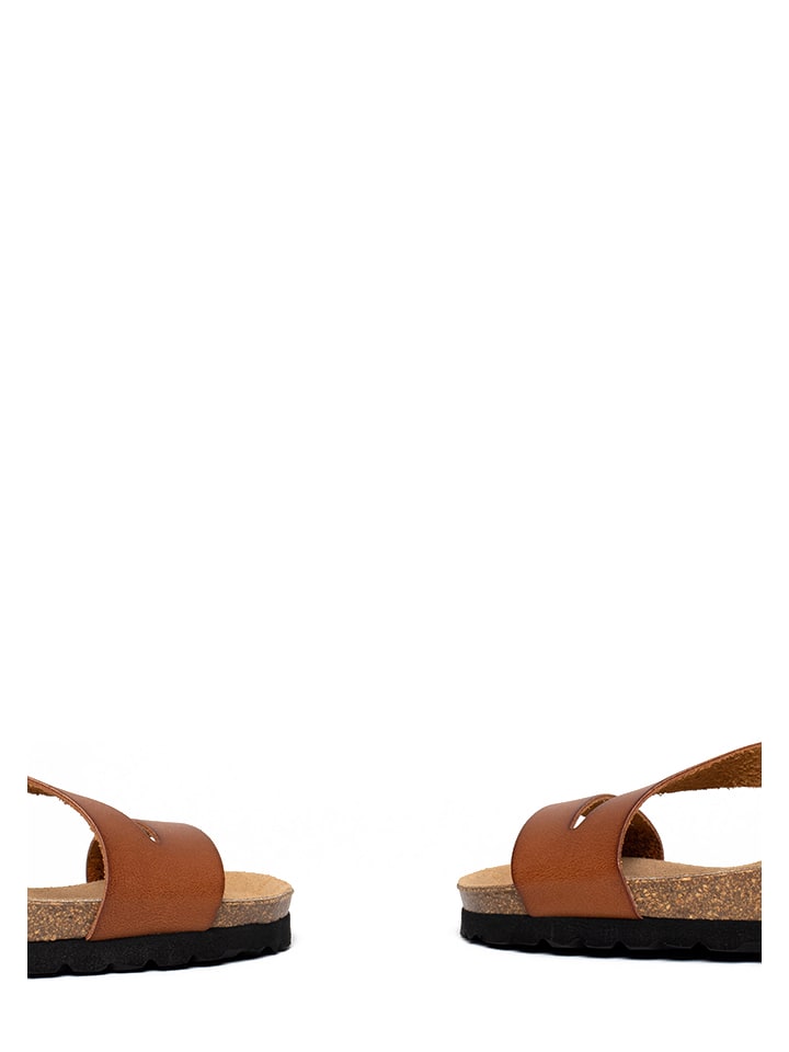 BACKSUN Sandalen in Hellbraun günstig kaufen