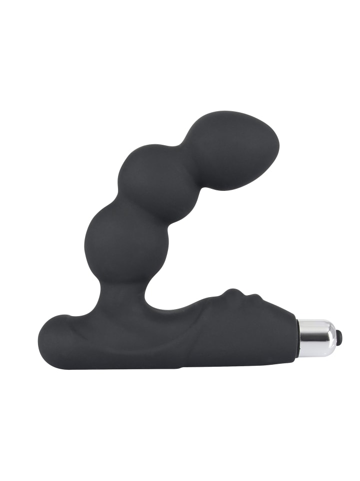Rebel Prostata-Vibrator Rebel Bead-Shaped Prostate Stimulator in schwarz günstig kaufen 14 cm