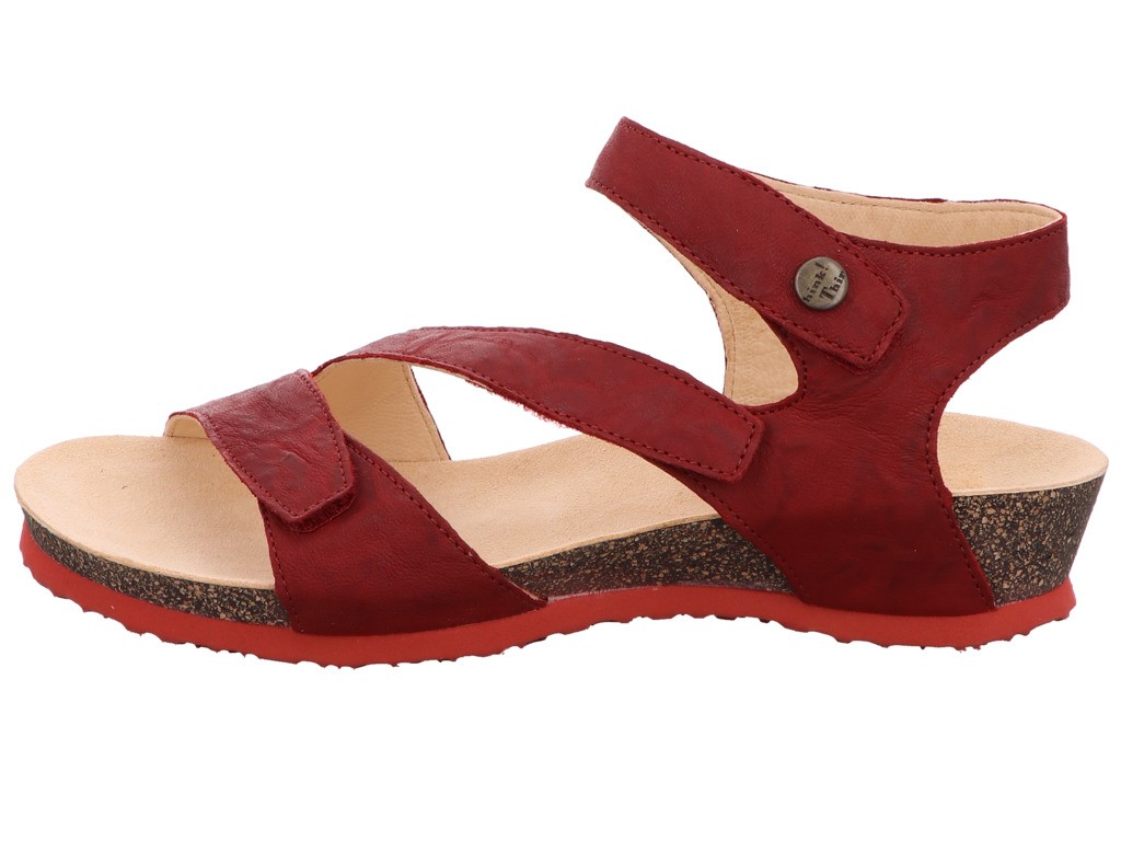 THINK Klassische Sandalen rot DUMIA