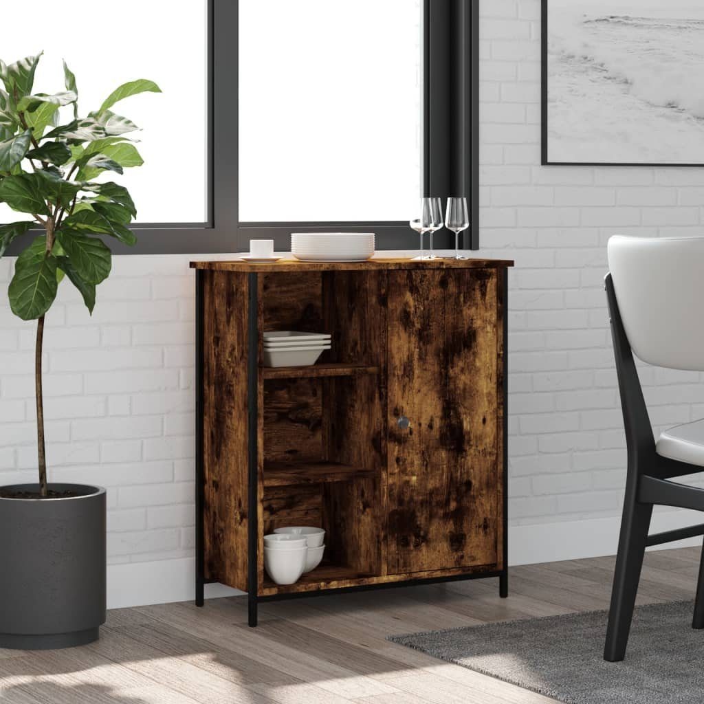 vidaXL Sideboard Sideboard Räuchereiche 70x30x80 cm Holzwerkstoff (1 St)