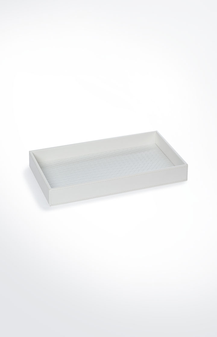 Tablett Bathline, Weiß