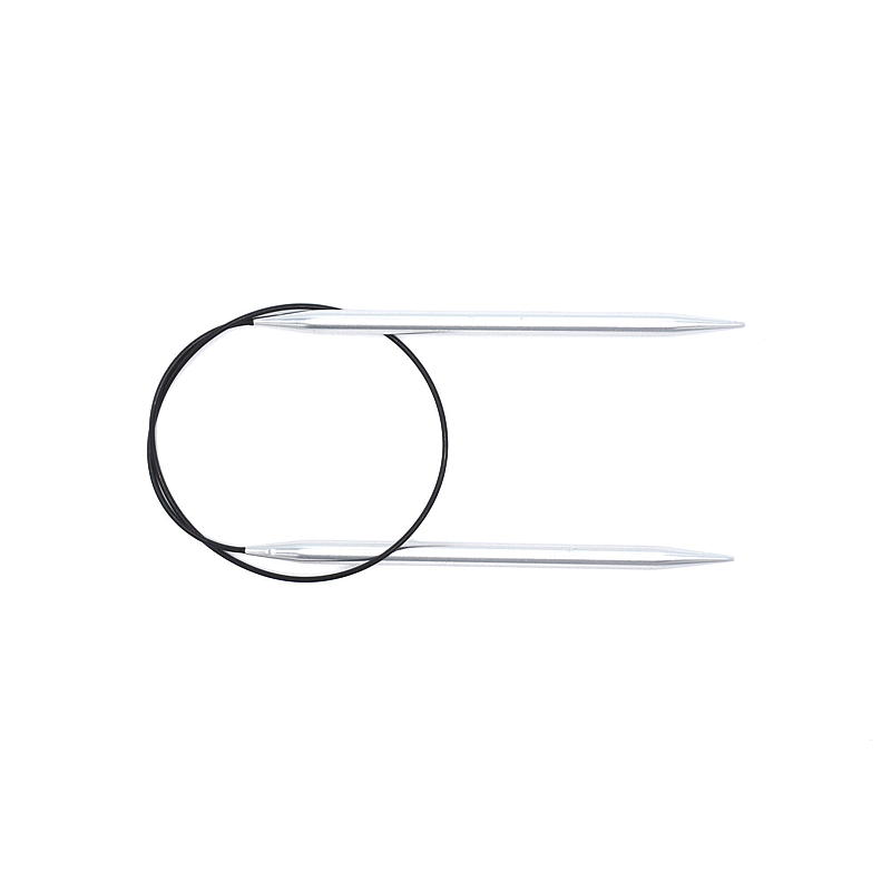 Rundpinne 60 cm 7,0 mm aluminium silver