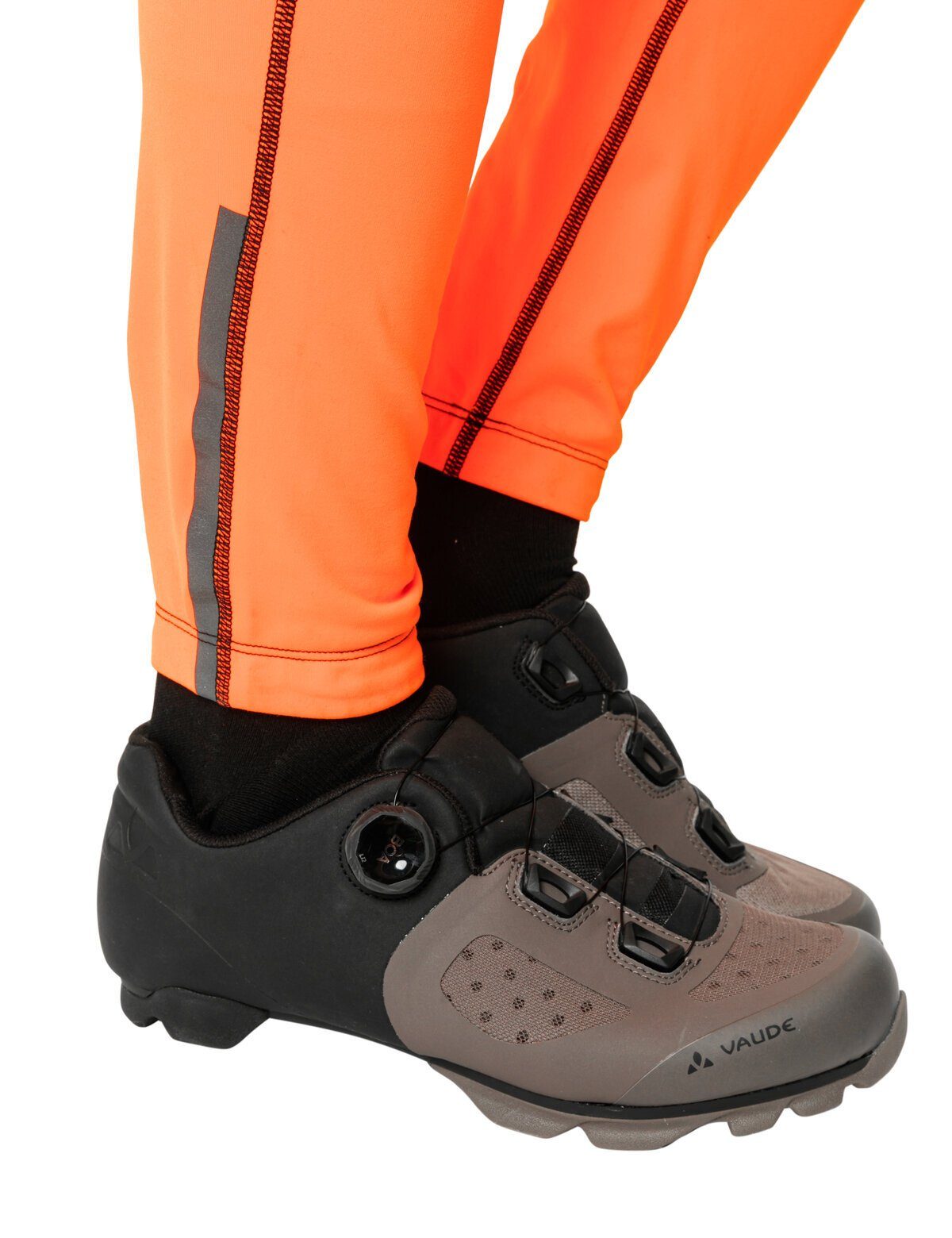 VAUDE Funktionshose Men's Kuro Warm Bib Tights (1-tlg) Grüner Knopf