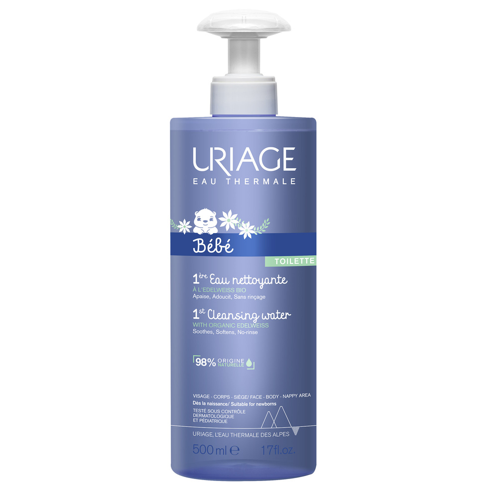 Uriage Bébé 1ère Eau nettoyante 500ml FP Eau Nettoyante