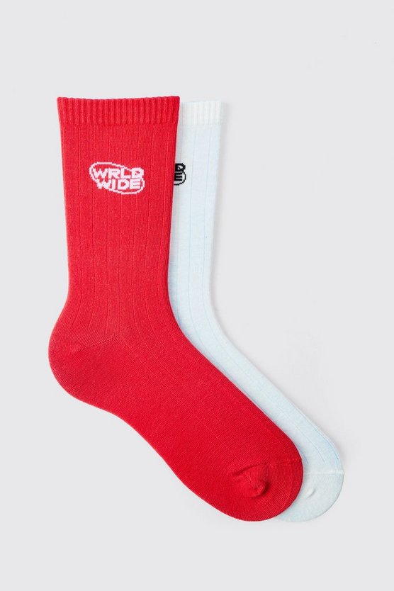 2er-Pack Worldwide Socken