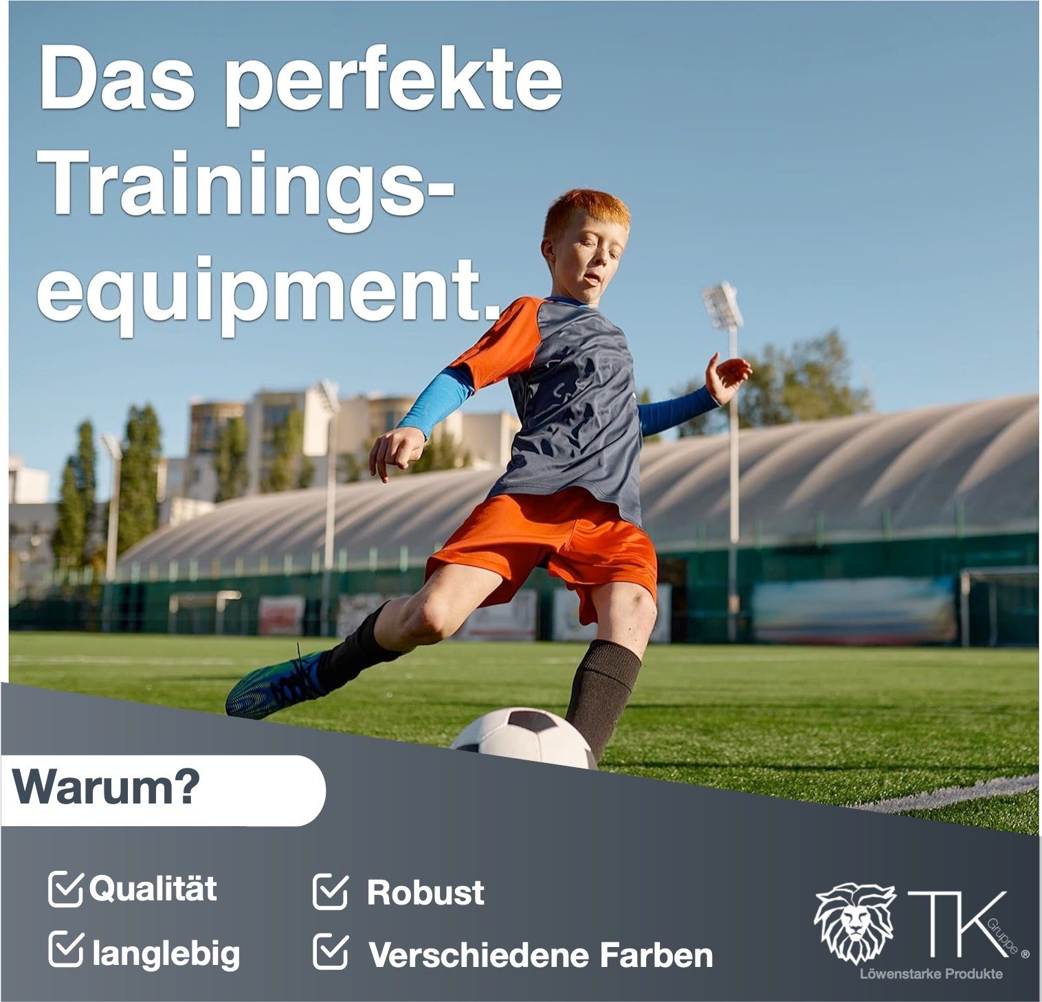 TK Gruppe Markierungshütchen 20x Markierungshütchen Hütchen Kegel für Slalom Trainingszubehör (20 St)