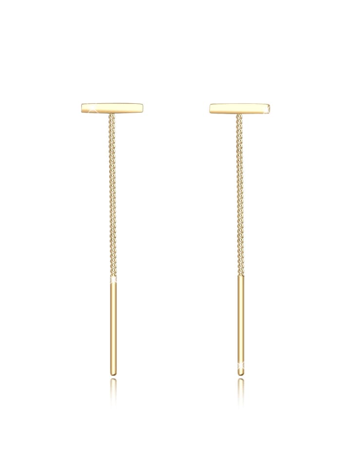 Elli Ohrringe 925 Sterling Silber Geo in Gold günstig kaufen onesize