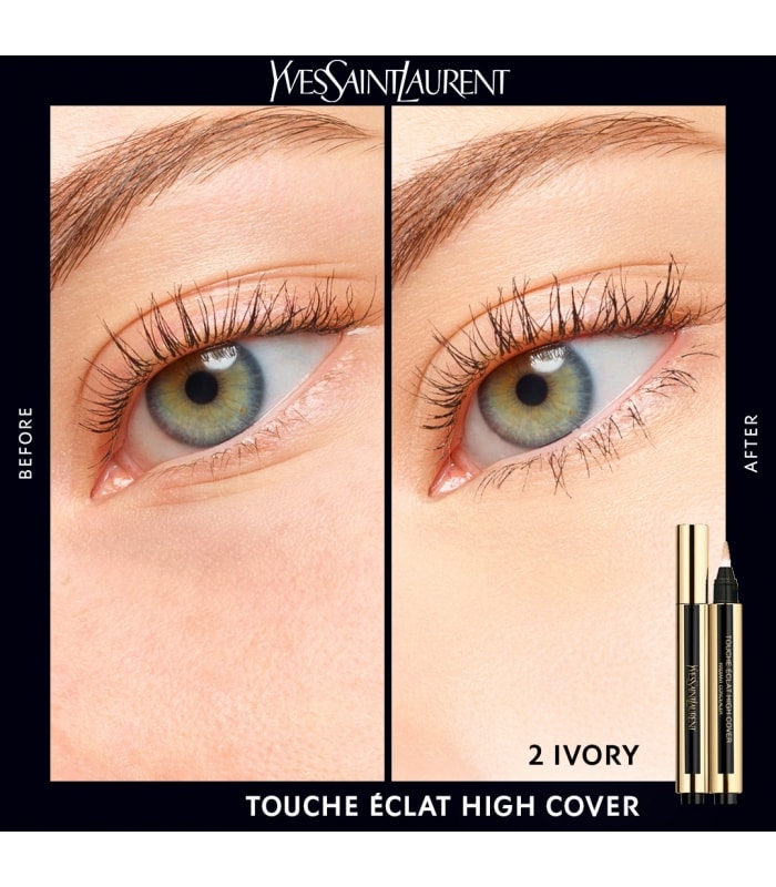 YVES SAINT LAURENT-TOUCHE ÉCLAT HIGH COVER-Stylo Correcteur Anti-cernes Lumineux et Haute Couvrance