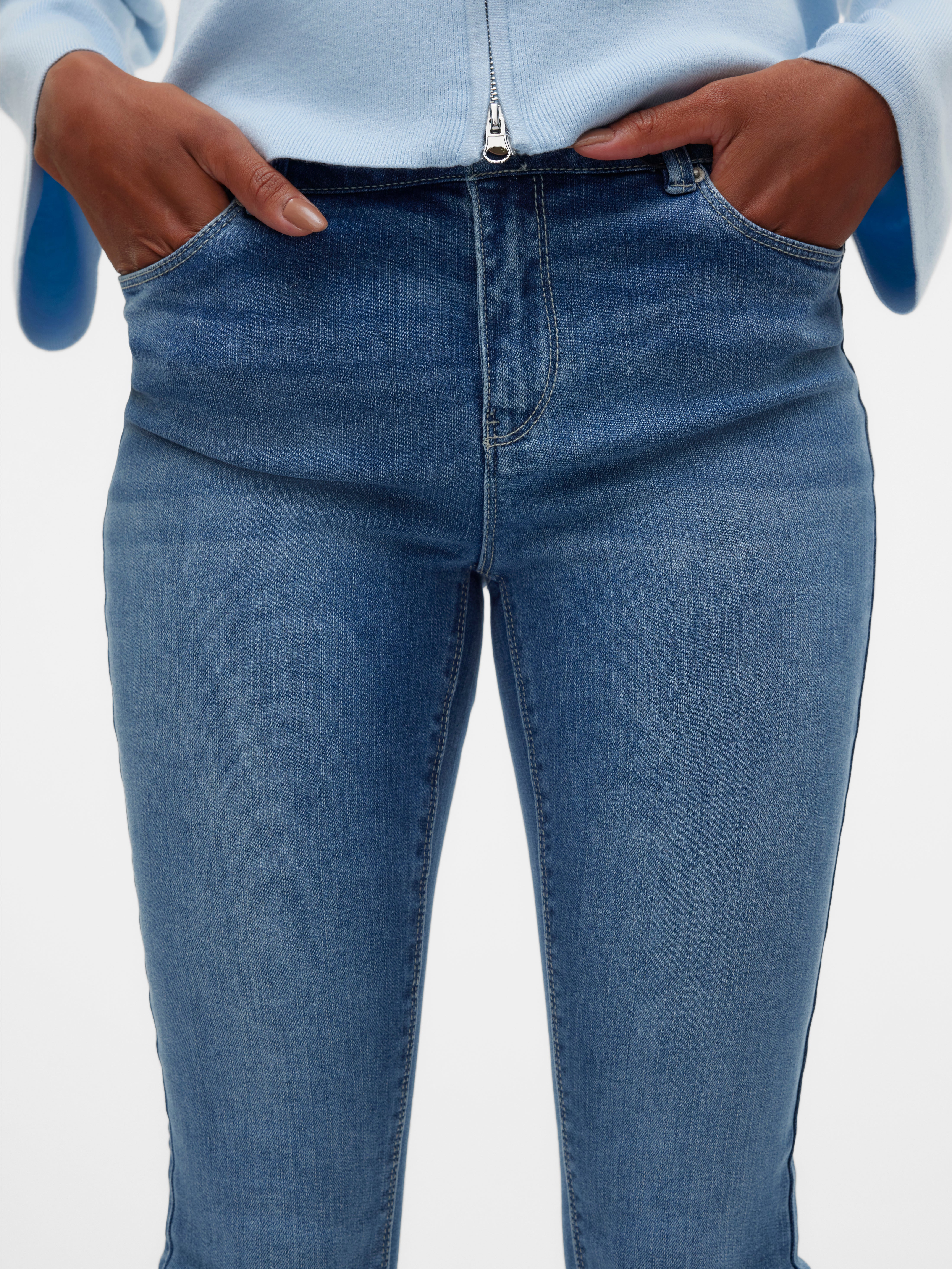 VMPOSH Mid Rise Skinny Fit Jeans