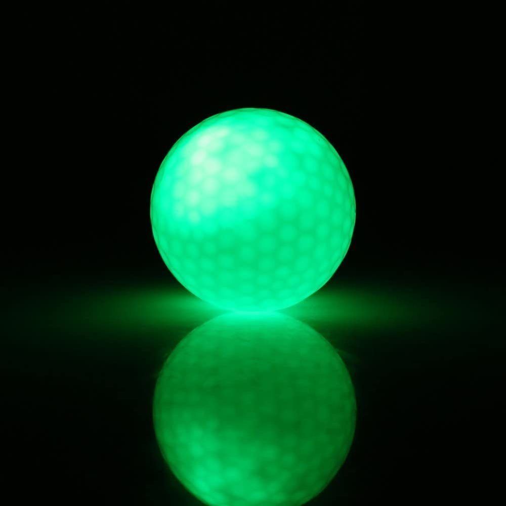 FeelGlad Golfball LED mit Beleuchtung, farbiger Blitz