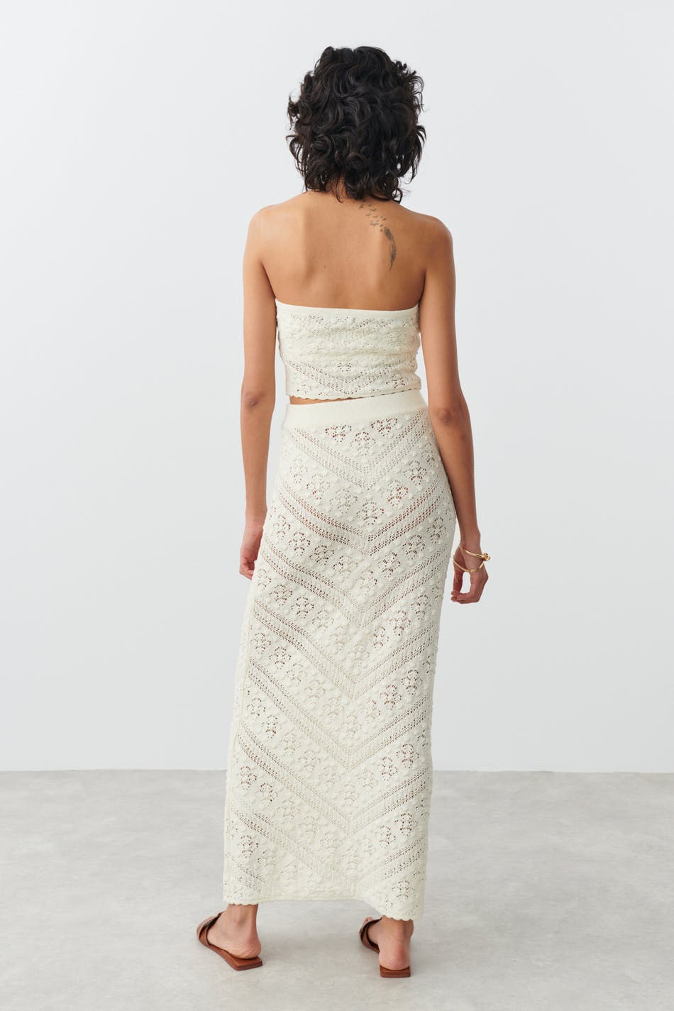 Crochet tube top