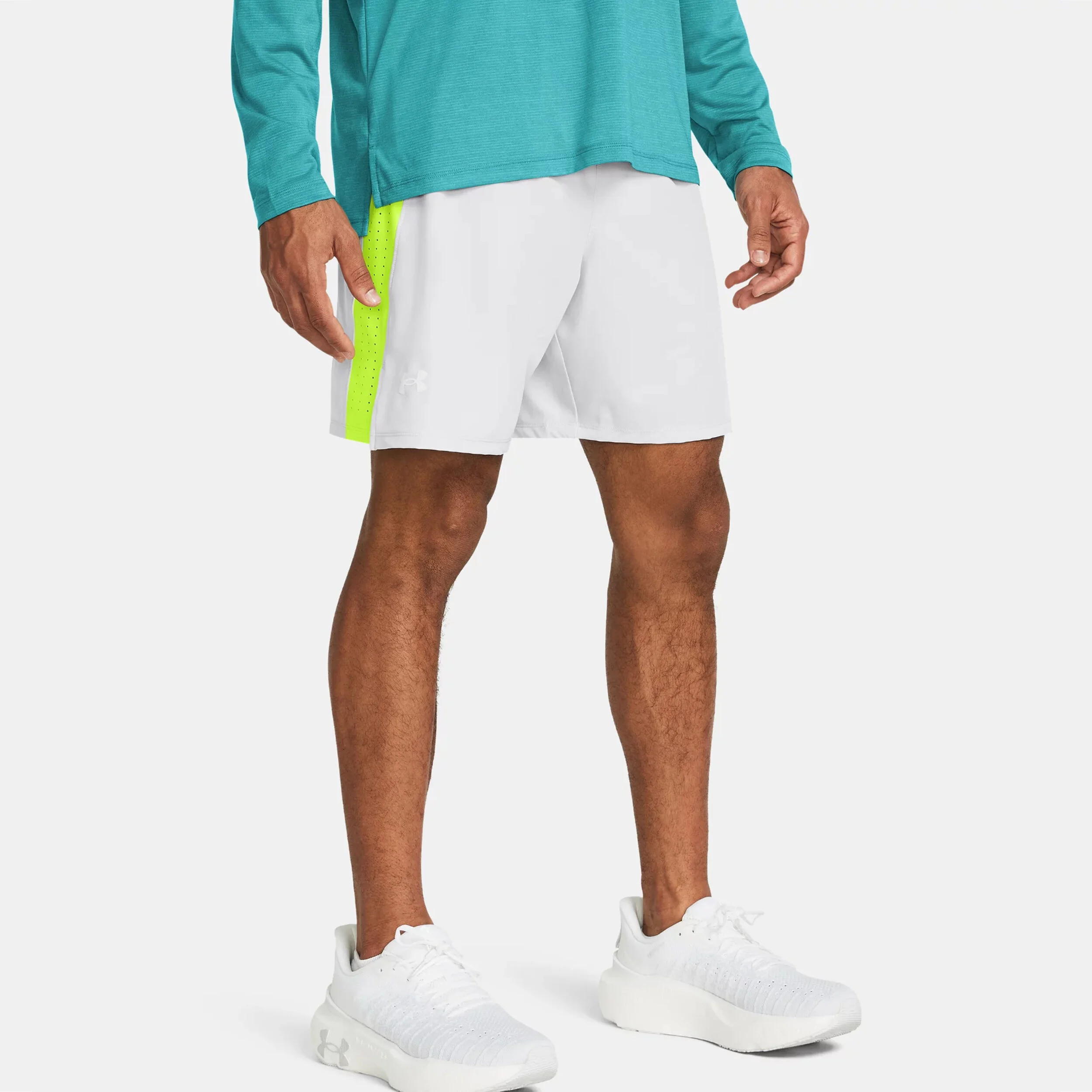 Launch Elite 7 Inch Shorts Herren - Weiß