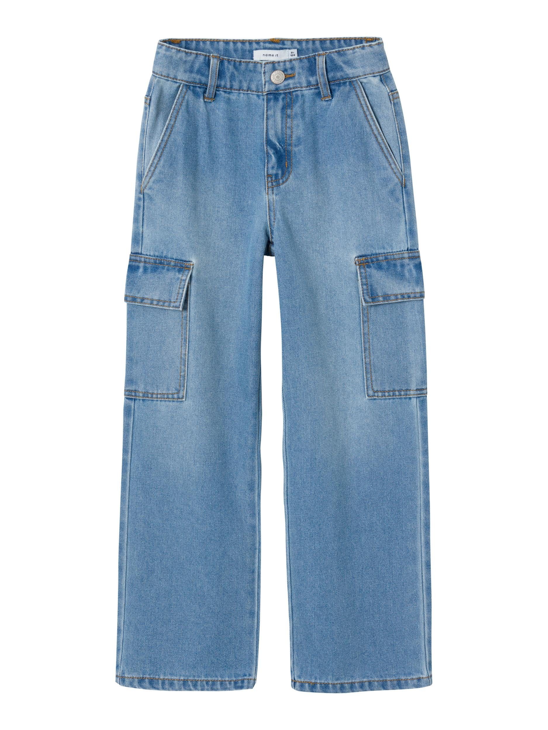 Name It Weite Jeans NKFROSE HW WIDE CARGO JEANS 6190-BS NOOS