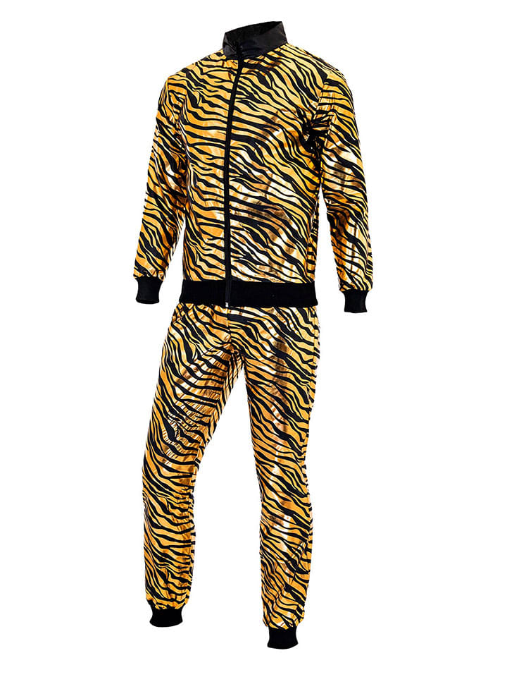 Carnival Party 2tlg. Kostüm ''Party'' in Gold/ Schwarz günstig kaufen