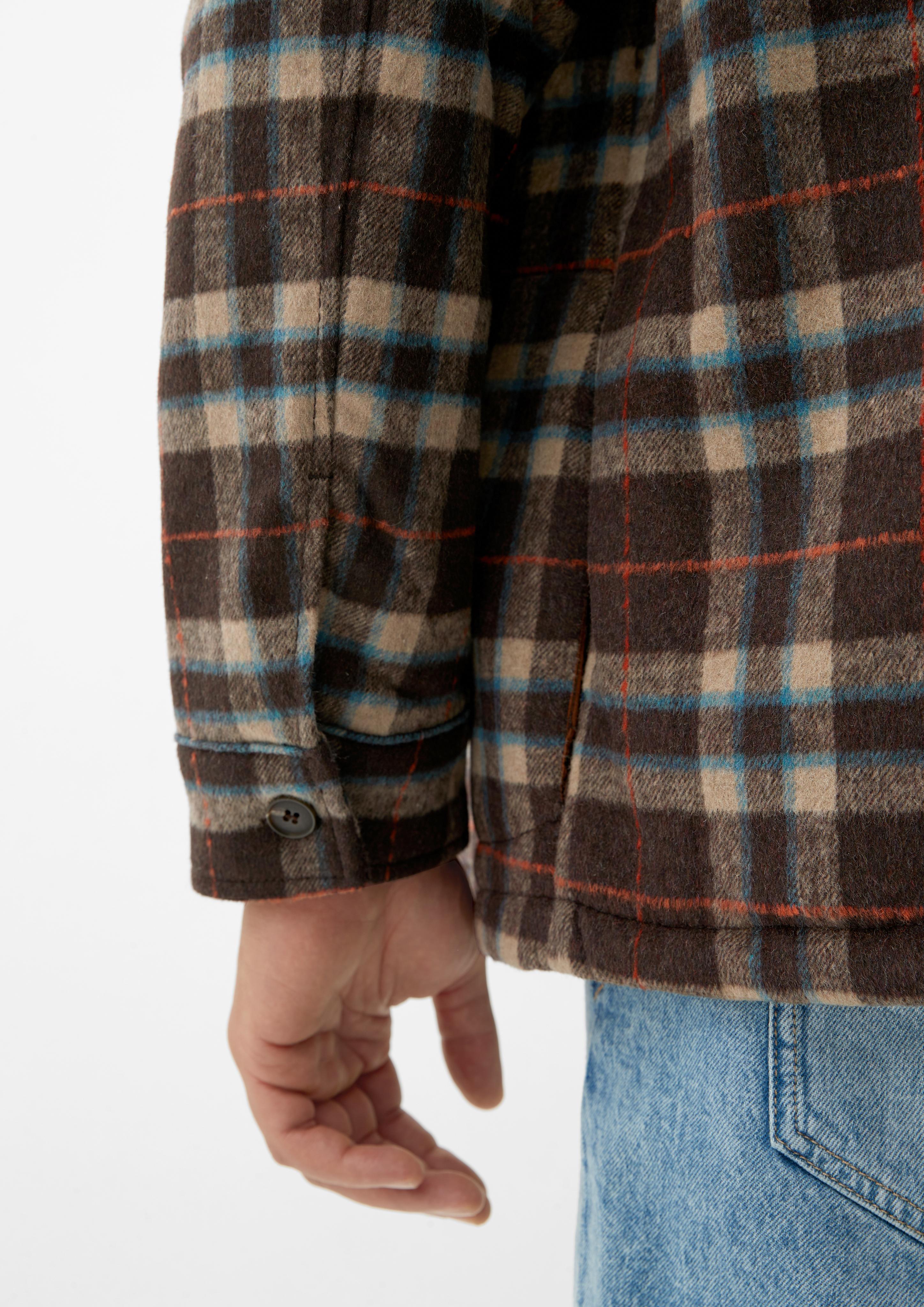 Gefütterte Hemdjacke  2119721-88N5