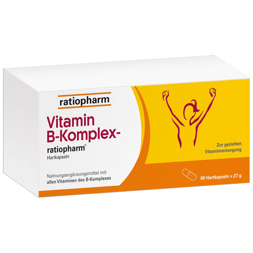 VITAMIN B-KOMPLEX-ratiopharm Kapseln  60 St  Kapseln