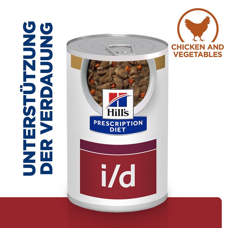 Hill's Prescription Diet i/d Digestive Care Hundefutter mit Huhn