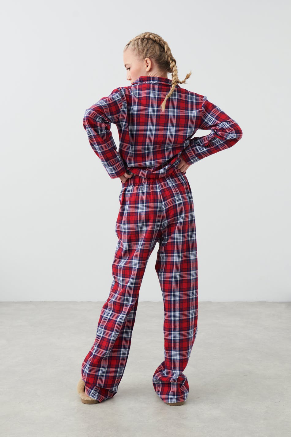 Y flannel pyjama trousers