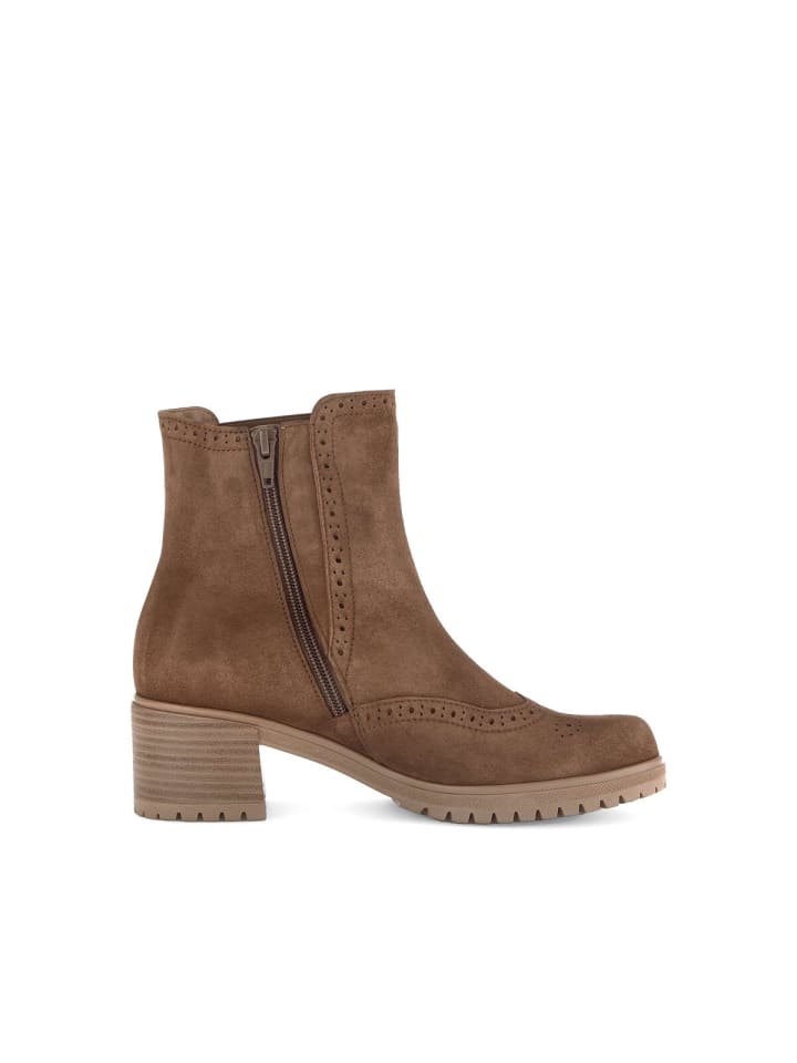Gabor Fashion Chelsea Boots in braun günstig kaufen