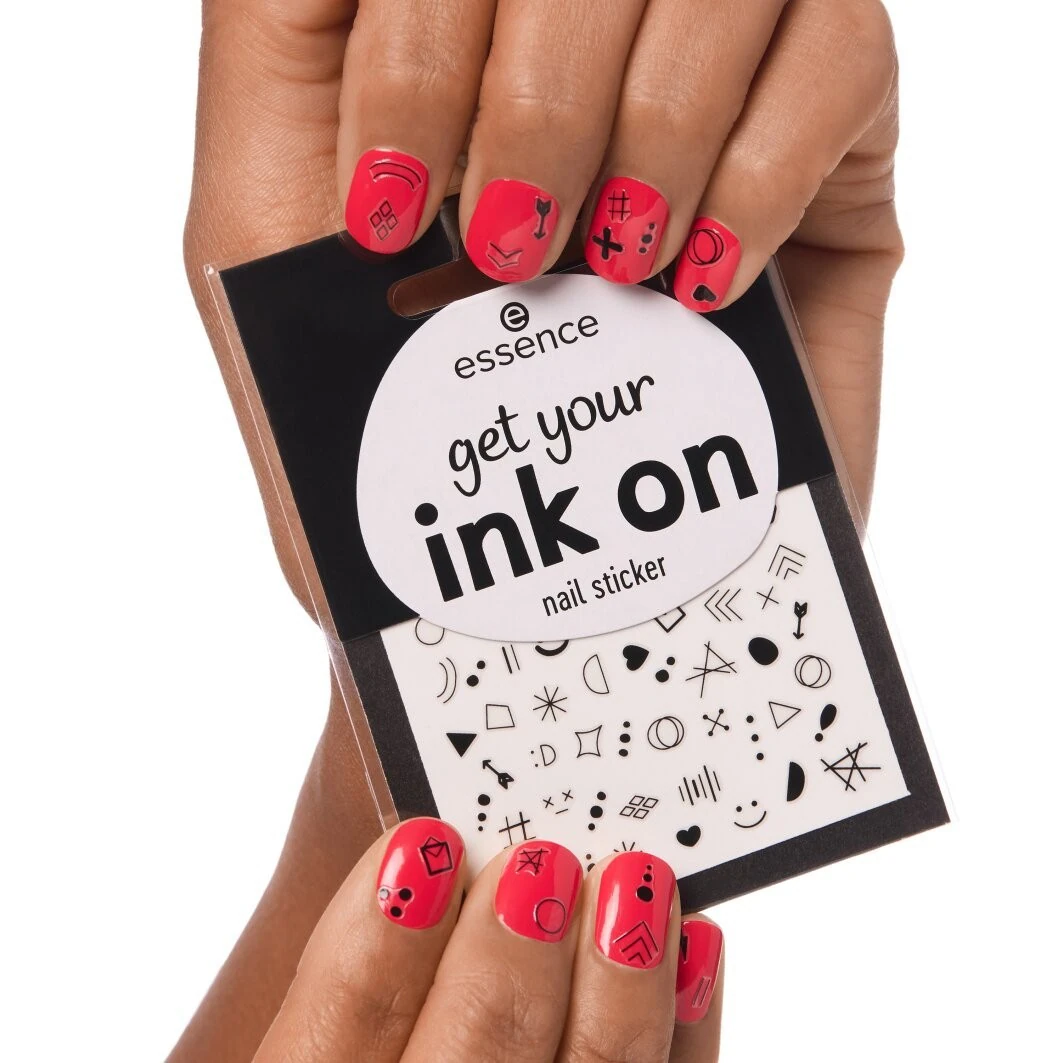 Autocollants pour ongles Essence Get Your Ink On