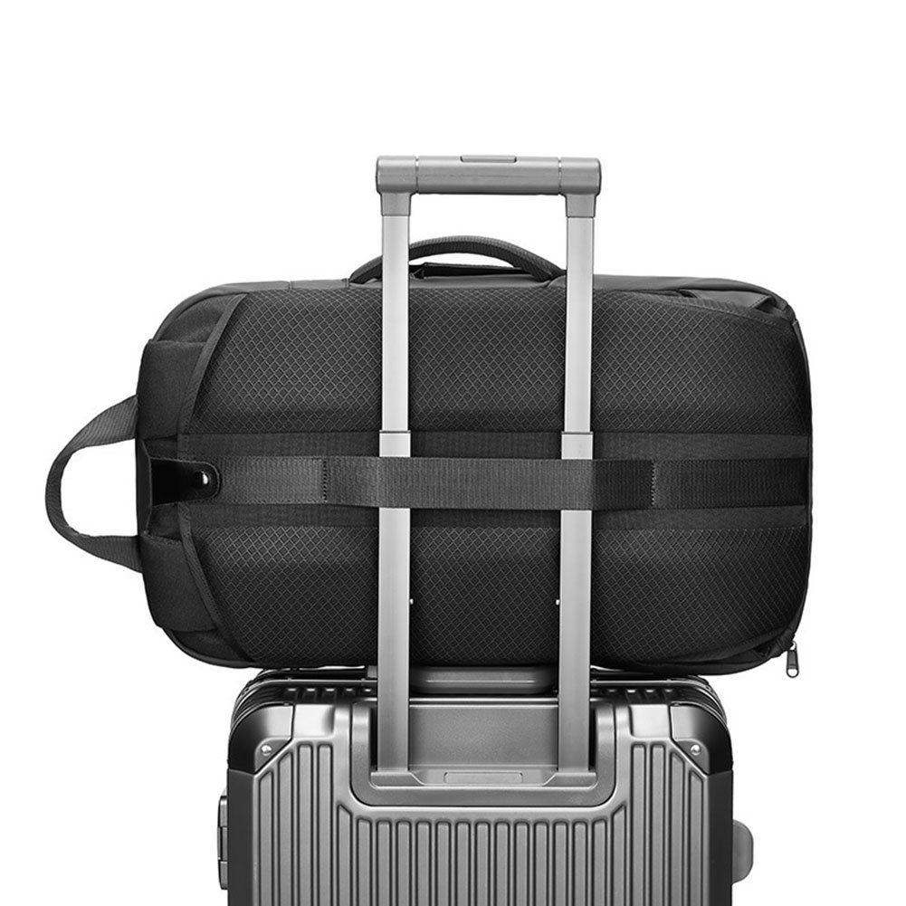 TSEPOSY Kofferrucksack Handgepäck Rucksack Herren,36-55L Business Rucksack,19 Inch