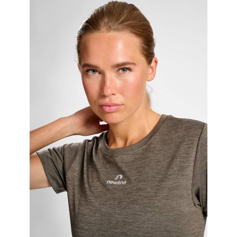 Newline nwlPACE MELANGE TEE WOMAN T-Shirt Damen