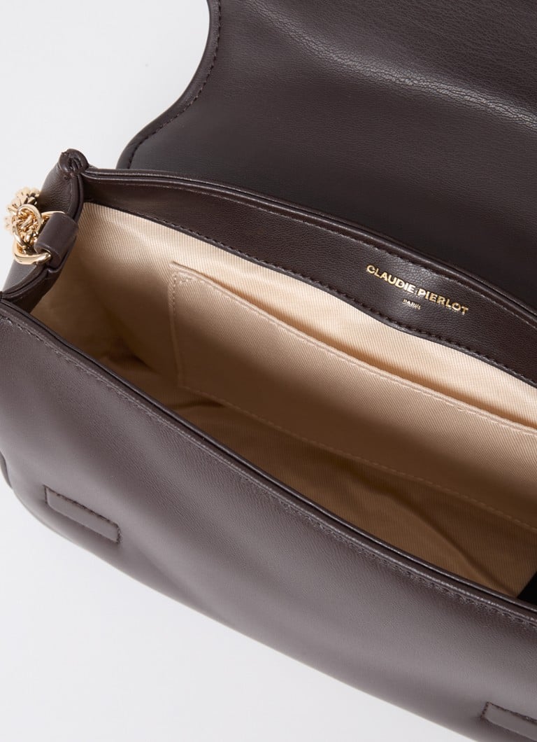 Borsa a tracolla Claudie Pierlot Alba in pelle di montone