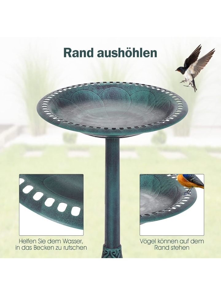 COSTWAY Vogelfutterstation in Grün günstig kaufen onesize
