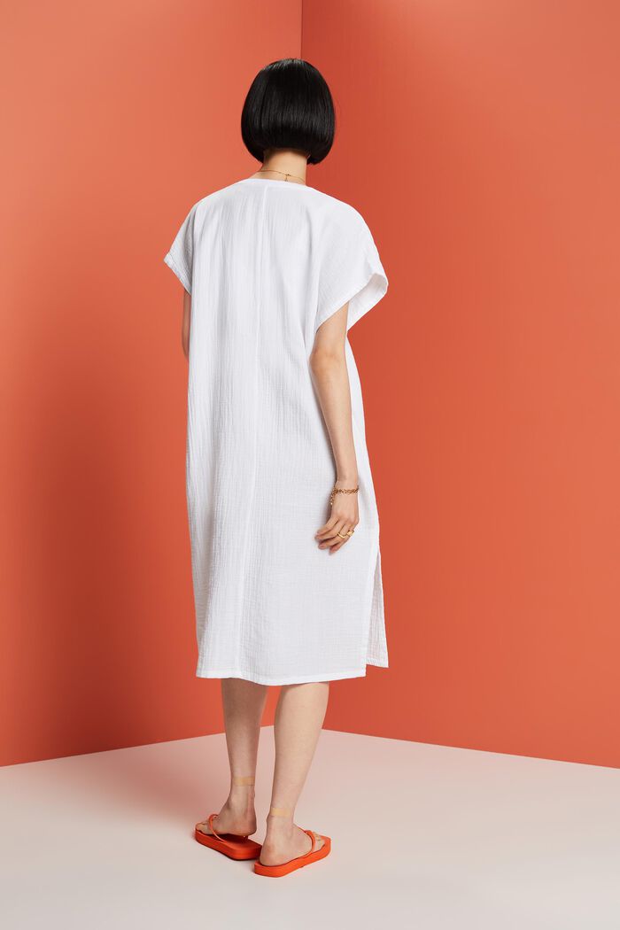 Tunika-Strandkleid, 100% Baumwolle