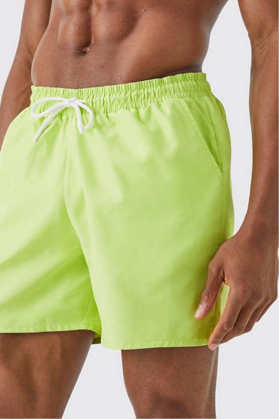 Mittellange Badehose