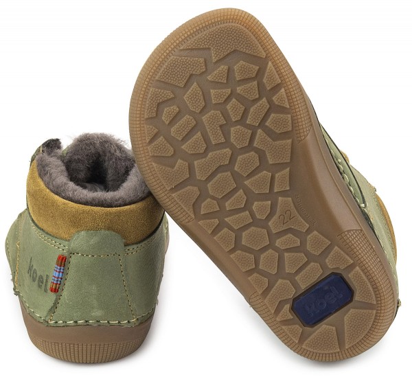 Koel baby ~ Ava Lauflerner Schnürschuh Winter ~ Olive