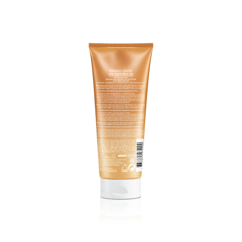 Vichy Ideal Soleil Gel de Lait Ultra Fondant IP30 Protection corps et visage