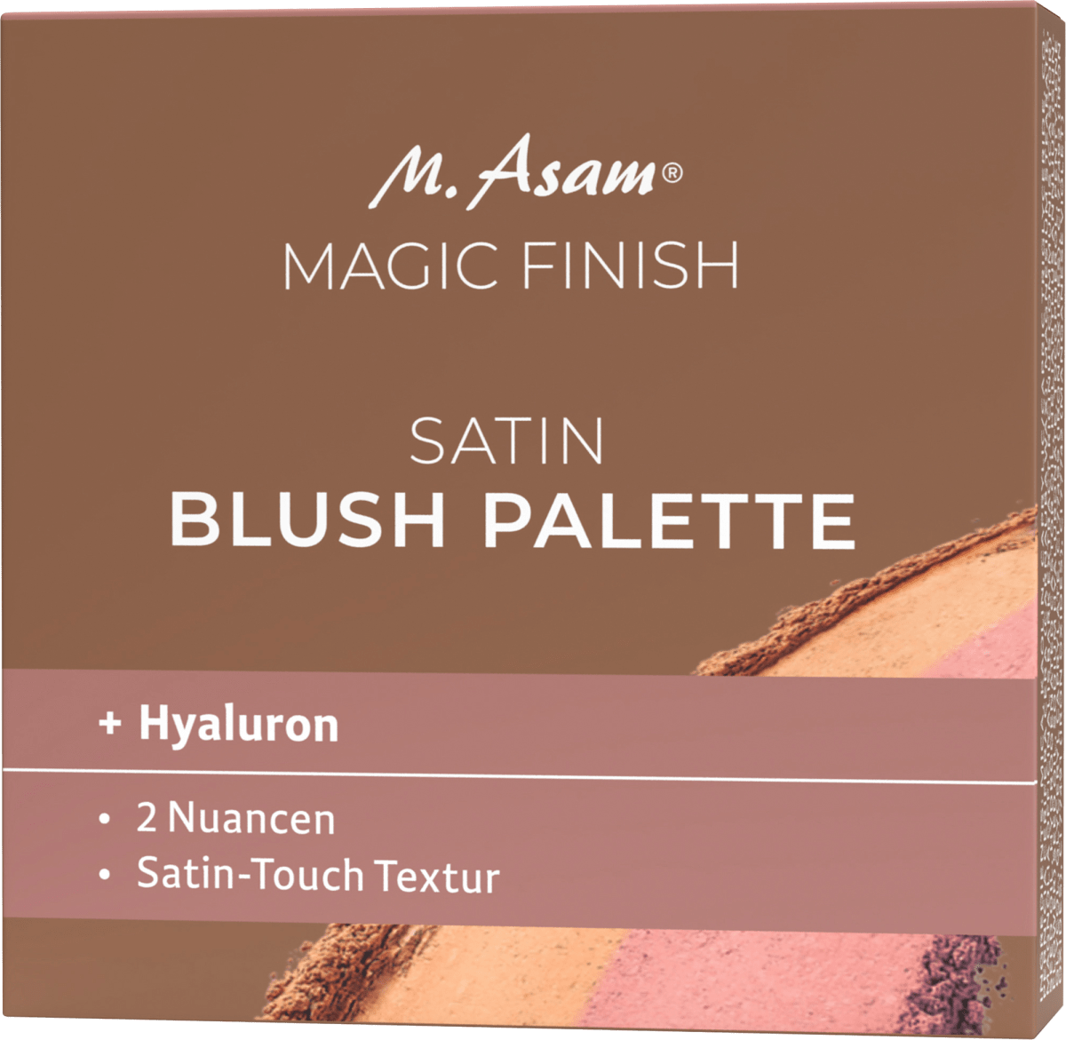 Blush Palette Satin Dark Honey & Nude Flush, 4 g