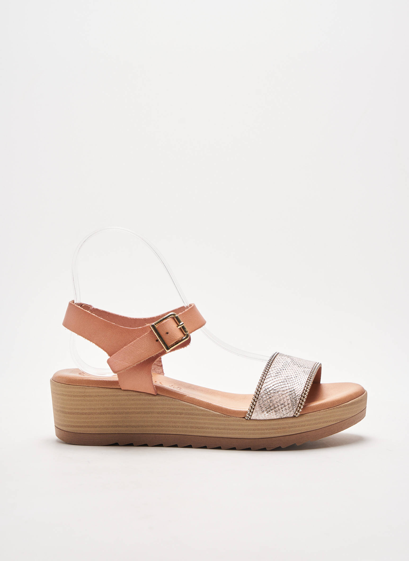 Kaola Sandales Nu Pieds Femme couleur rose
