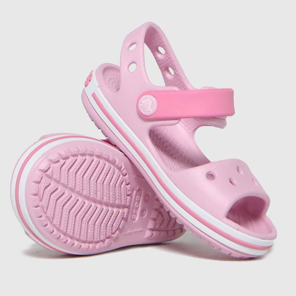 Crocs lila crocband flickor småbarnssandaler