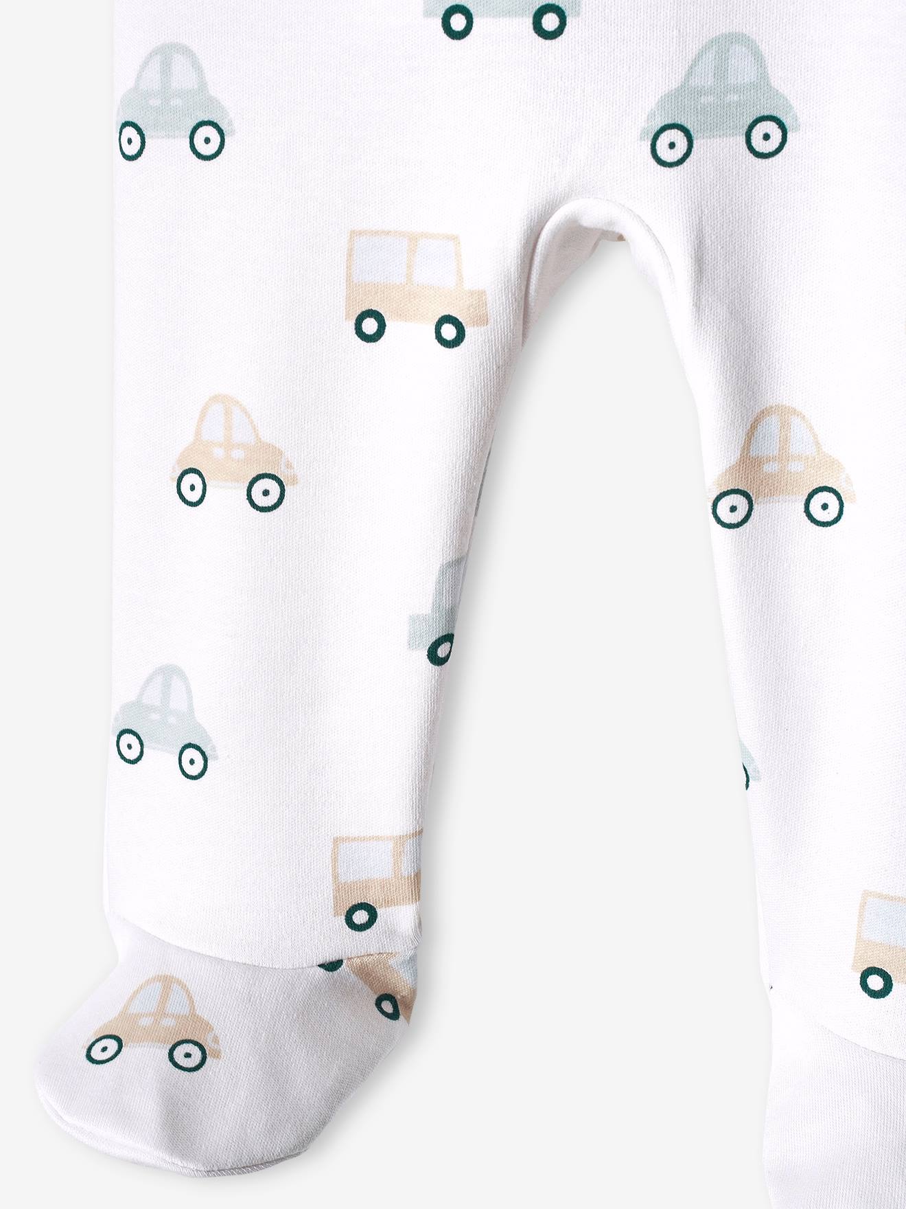 Lot de 3 dors-bien basic bébé en interlock BASICS écru