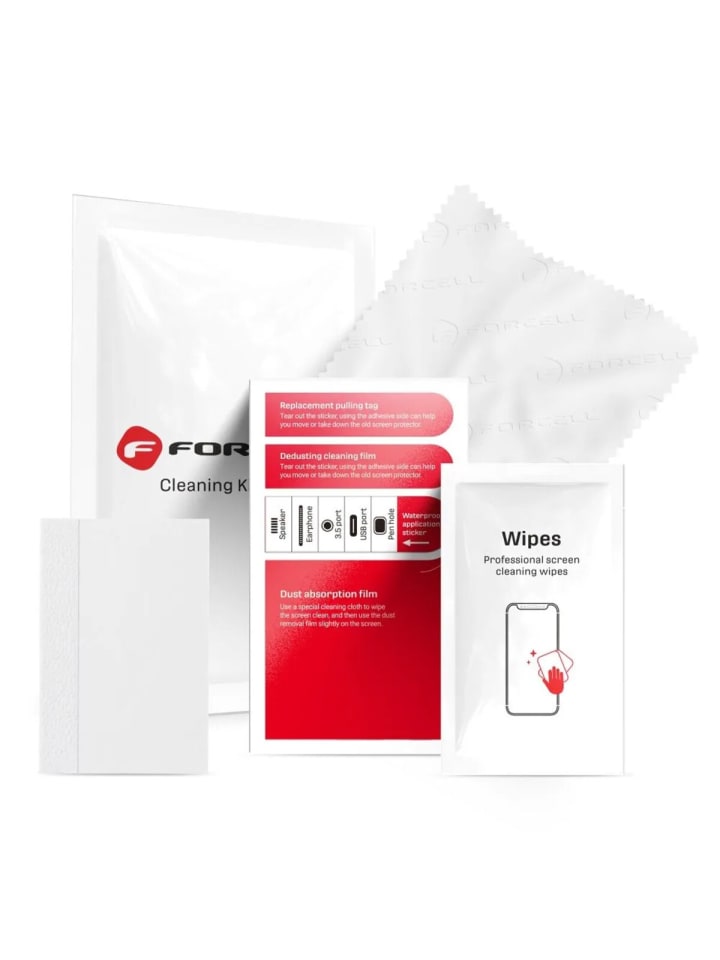COFI 1453 Reinigungsset für LCDs 4in1 (Feucht- und Trockentuch, Rubbelkarte, in Weiß günstig kaufen onesize