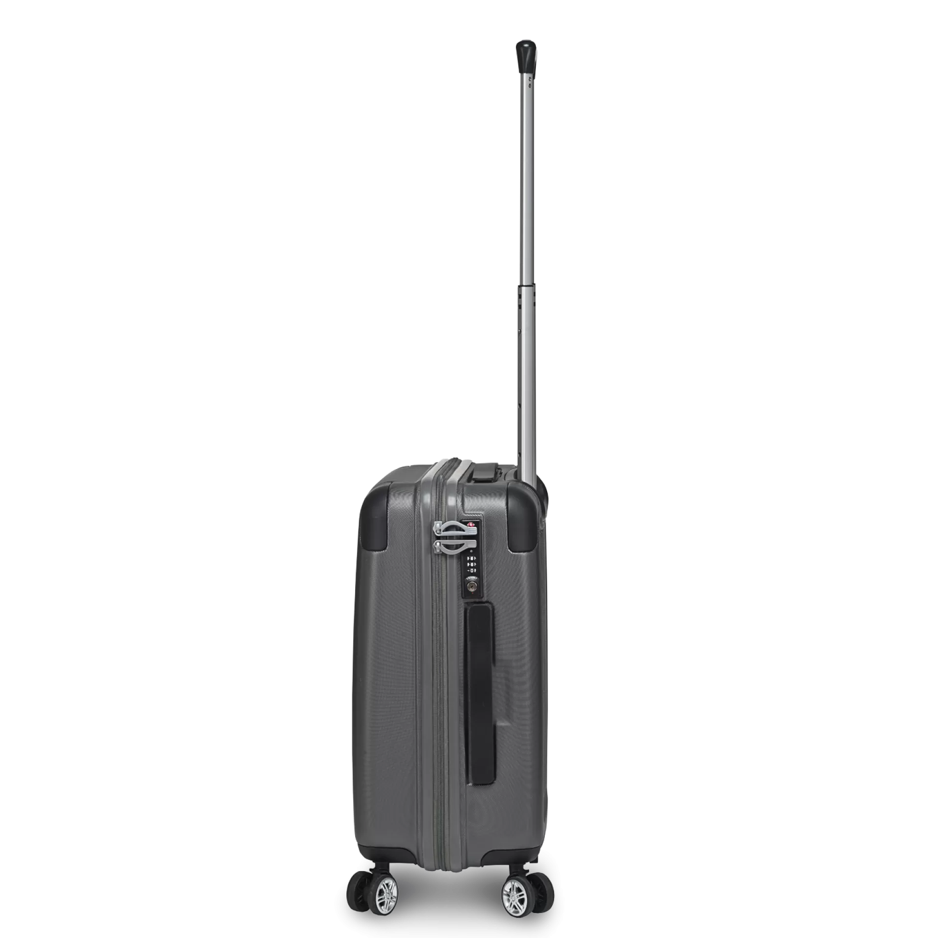 Stratic Hartschalen-Koffer S mit 4 Rollen, 54 cm, 32 Liter Stripe - Graphit