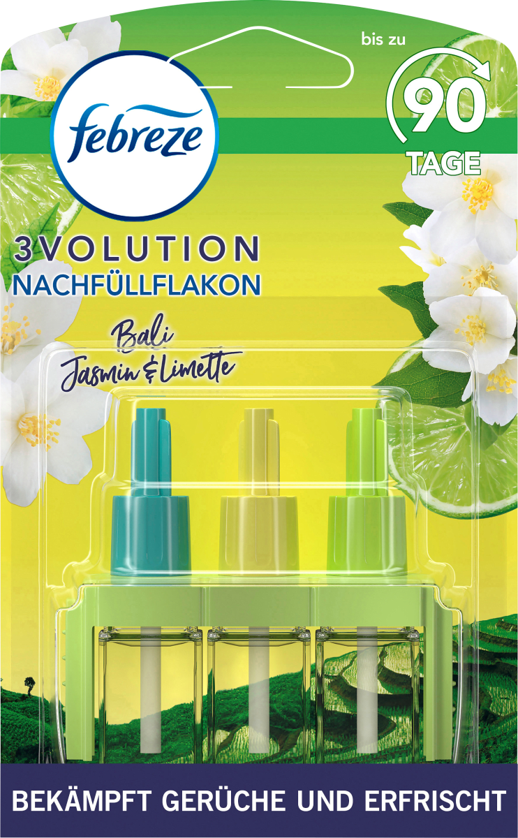 Lufterfrischer Duftstecker Bali Jasmin Nachfüllpack, 20 ml