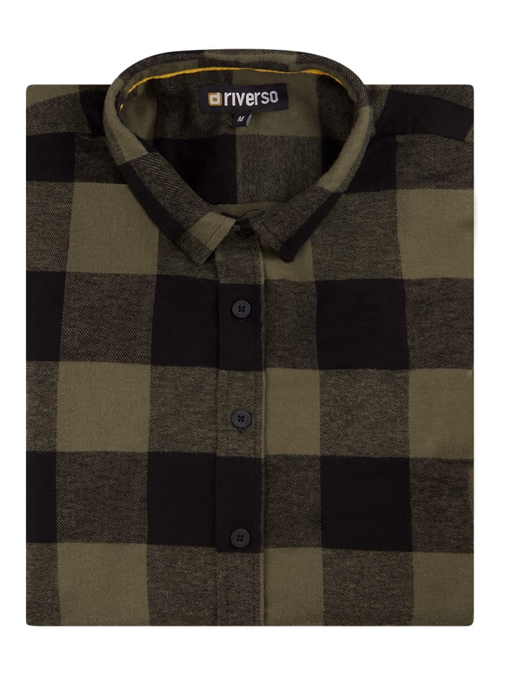 riverso  Hemd RIVArne in Grün günstig kaufen