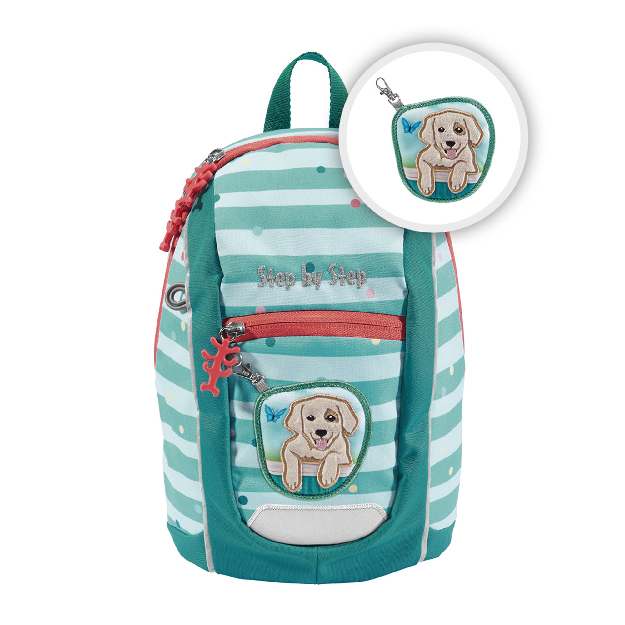 Kindergartenrucksack-Set KIGA MINI - Little Wild Cat Chiko