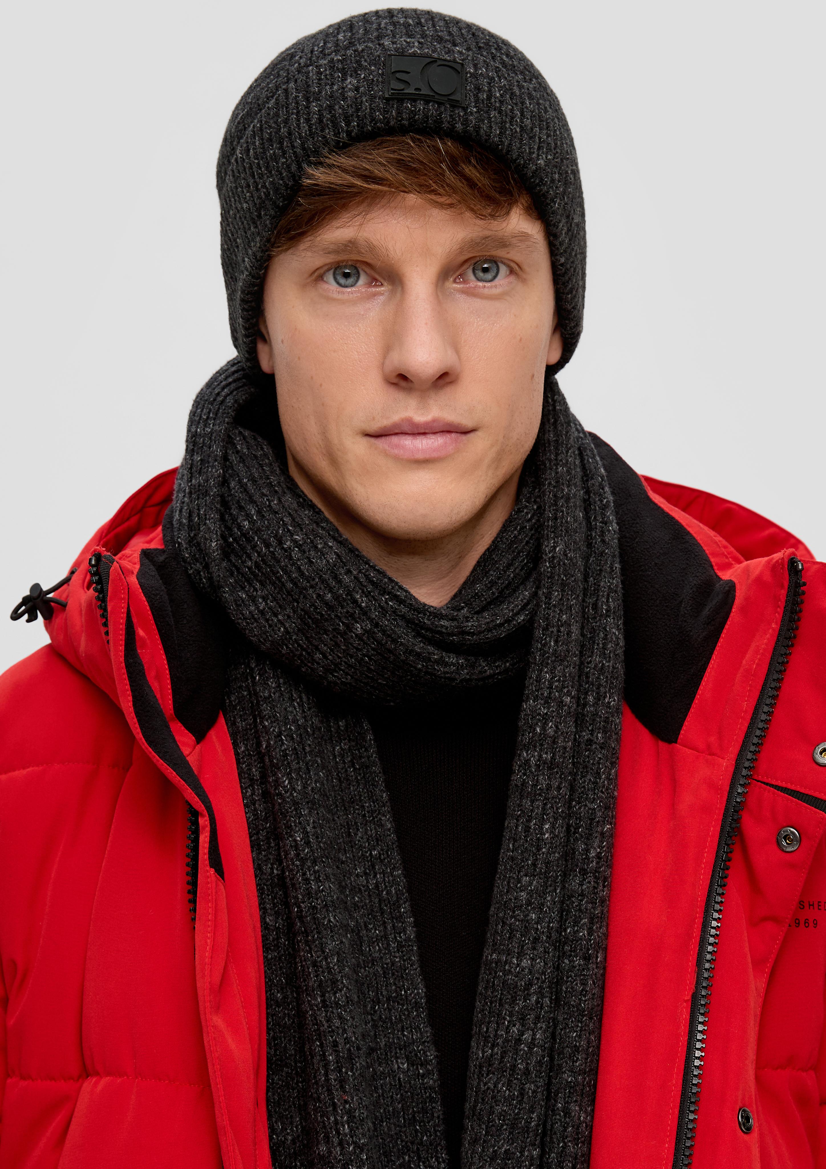 Strickmütze mit Umschlag  2137438-98W1